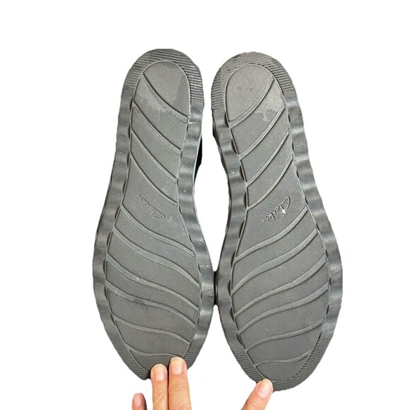 Clarks Sharon Dolly Women's Black Loafer Slip On Ultimate Comfort Shoes Size 9.5 - Picture 9 of 12